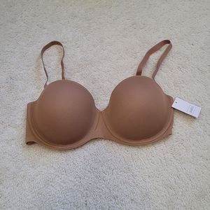 AUDEN nude strapless bra 32DDD